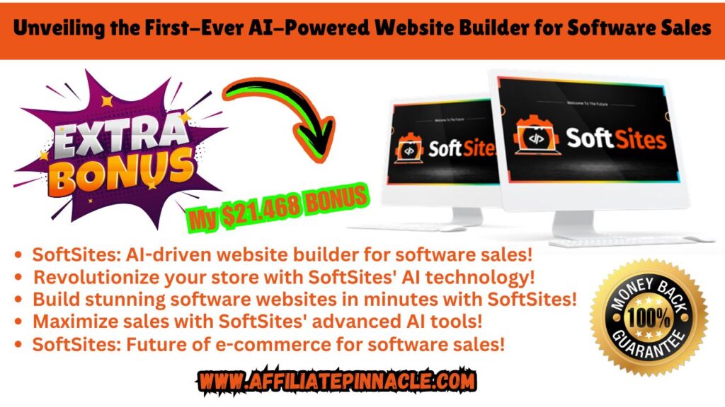 SoftSites Review: Unveiling the First-Ever AI-Powered Website Builder for Software Sales